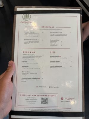 Menu photo 2 Overlook at Tilden Berkeley, CA