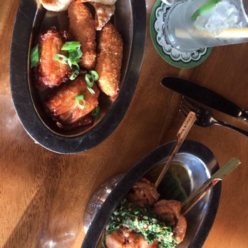 Trader Vic's - Happy Hour platter and chicken satay Cheese Bings Crab Rangoon - Hawaiian Near Me - Emeryville, California Trader Vic's - Happy Hour platter and chicken satay Cheese Bings Crab Rangoon - Hawaiian Near Me - Emeryville, California