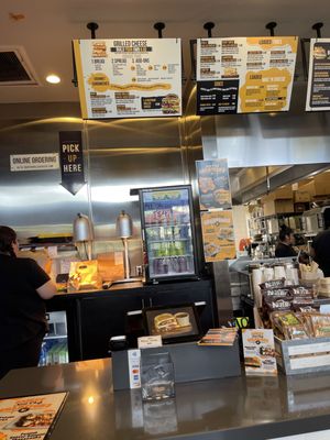 Grater Grilled Cheese by null