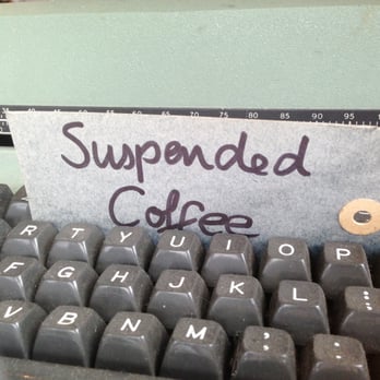 Laneway 17 - Suspended Coffee is a scheme where you "pay forward" so that someone else (less fortunate) can have a coffee. - Restaurants Near Me - Ipswich, QLD