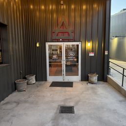 Exterior outside entrance of As Above, So Below Distillery - Santa Fe, New Mexico Exterior outside entrance of As Above, So Below Distillery - Santa Fe, New Mexico