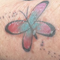 Steel Quill Tattoo - Before
