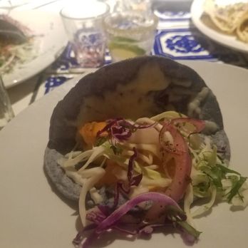 Rio Tomatlan - Beer-battered fish tacos! I shared with my friend so this is 1/3 - Mexican Near Me - Canandaigua, New York Rio Tomatlan - Beer-battered fish tacos! I shared with my friend so this is 1/3 - Mexican Near Me - Canandaigua, New York