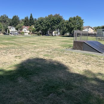 Sunrise Park - View from back of park - Skate Parks Near Me - Napa, California