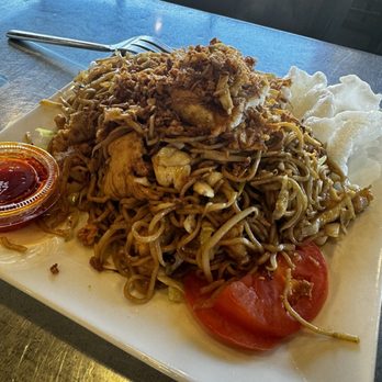 MAKANMAKAN - I honestly forget. I think it was called mek mek tei noodles or something?? Very tasty - Indonesian Near Me - Sandy, Utah MAKANMAKAN - I honestly forget. I think it was called mek mek tei noodles or something?? Very tasty - Indonesian Near Me - Sandy, Utah