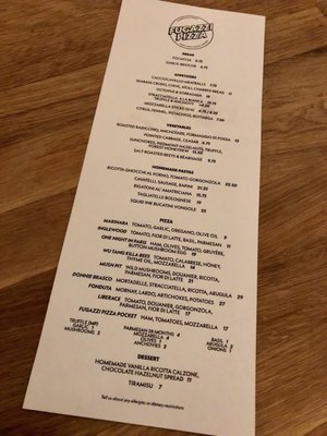 Menu photo 6 Fugazzi Pizza Montreal, QC Menu photo 6 Fugazzi Pizza Montreal, QC