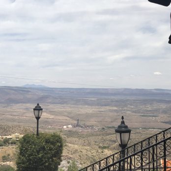 Asylum Restaurant - The awesome view from one of the outside tables - American Near Me - Jerome, Arizona Asylum Restaurant - The awesome view from one of the outside tables - American Near Me - Jerome, Arizona