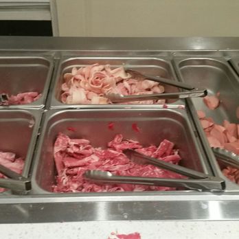 Gobi Mongolian Grill - Meat display - Mongolian Near Me - Pleasanton, California