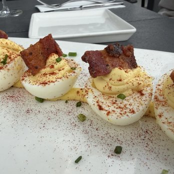 City Vineyard - Deviled eggs - yumm!! - Wine Bars Near Me - Bozeman, Montana