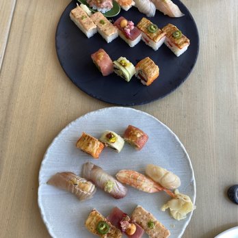Miku - Lunch shokai on top, premium on bottom - Japanese Near Me - Vancouver, British Columbia Miku - Lunch shokai on top, premium on bottom - Japanese Near Me - Vancouver, British Columbia