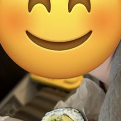 Baja Poke - My daughters salmon sushirrito