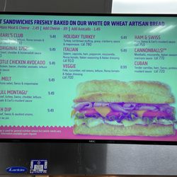 Earl of Sandwich - Sandwiches