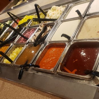 Ponderosa Steak House - a variety of condiments - Steakhouses Near Me - Butler, Pennsylvania Ponderosa Steak House - a variety of condiments - Steakhouses Near Me - Butler, Pennsylvania