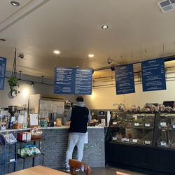 Spielman Bagels and Coffee Roasters - Menu, bagel case, cashier