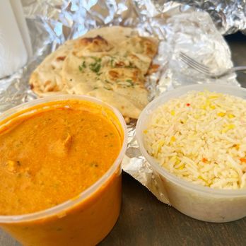 Tandoori Express - Butter chicken, garlic naan, rice - Food Trucks Near Me - Lincoln, California