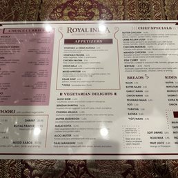 Menu Menu