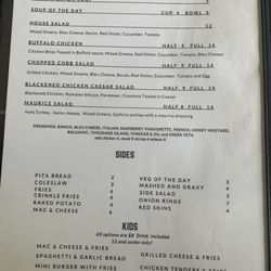 Tipsy Fish - Menu