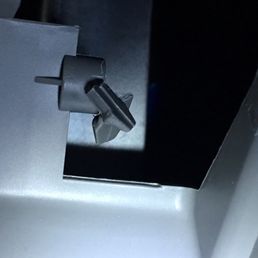 Broken plastic pin to my glove box