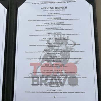 Toro Bravo - Menu - Steakhouses Near Me - Reno, Nevada Toro Bravo - Menu - Steakhouses Near Me - Reno, Nevada