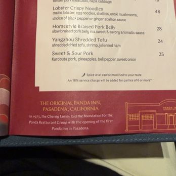 Panda Inn - Menu - Chinese Near Me - Pasadena, California Panda Inn - Menu - Chinese Near Me - Pasadena, California