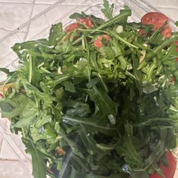 I added the olive oil from my own pantry. Leaves and a couple tomatoes... for $25