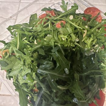 Farfalla Trattoria - I added the olive oil from my own pantry. Leaves and a couple tomatoes... for $25 - Italian Near Me - Westlake Village, California