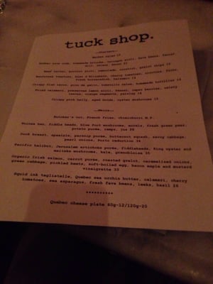 Menu photo 7 Tuck Shop Montreal, QC Menu photo 7 Tuck Shop Montreal, QC