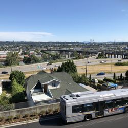 22nd Street SkyTrain Station - View from platform~ (facing S)