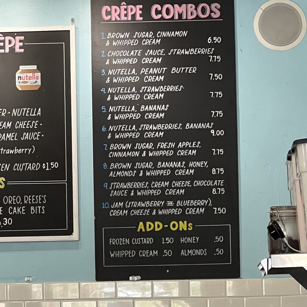 Sweet and Shavery - Menu - Desserts Near Me - Davis, California Sweet and Shavery - Menu - Desserts Near Me - Davis, California