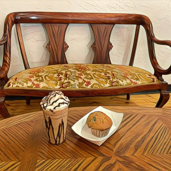 Cuptown - a cupcake and a muffin on a table - Coffee & Tea Near Me - Sedona, Arizona