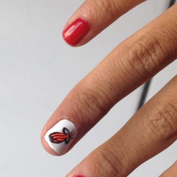 Jade Nails & Spa - My six year old is into the Heat. We came in with a picture and Therisa winged it. Awesome job! So happy I found this place:) - Nail Salons Near Me - Miami, Florida Jade Nails & Spa - My six year old is into the Heat. We came in with a picture and Therisa winged it. Awesome job! So happy I found this place:) - Nail Salons Near Me - Miami, Florida