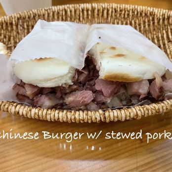 Changan Kitchen - This burger has an interesting taste. My taste buds says it's alright but others say it's good. So why not try it. - Chinese Near Me - Chino Hills, California