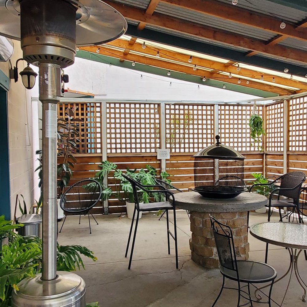 Yonder Coffee - It will be nice to sit here on a rainy day - Coffee & Tea Near Me - Northridge, California