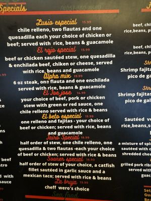 Menu photo 1 Los Compadres Cafe Norman, OK