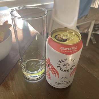 Veg Kitchen + Bar - Ordered a drink, came in a can... - Vegan Near Me - Sacramento, California Veg Kitchen + Bar - Ordered a drink, came in a can... - Vegan Near Me - Sacramento, California