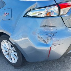 Caliber Collision - This is a before fixed photo of my precious Lola the Corolla