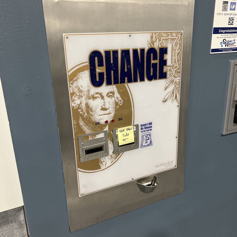 Super Wash Laundromat - Change machine - Laundromat Near Me - Altoona, Wisconsin Super Wash Laundromat - Change machine - Laundromat Near Me - Altoona, Wisconsin