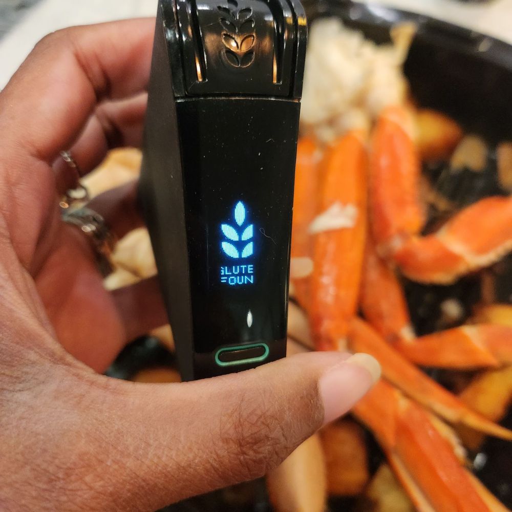 Crab legs tested positive for gluten due to fried potatoes being placed in in the container with them. Crab legs tested positive for gluten due to fried potatoes being placed in in the container with them.