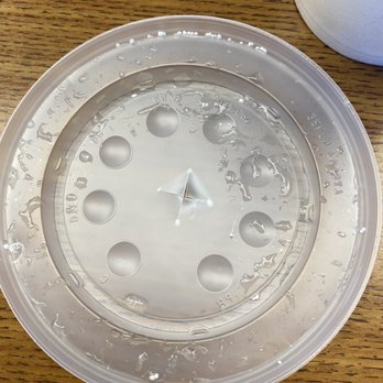 Sonic Drive-In - Styrofoam filled top from my All-Natural Lemonade - Burgers Near Me - East Meadow, New York Sonic Drive-In - Styrofoam filled top from my All-Natural Lemonade - Burgers Near Me - East Meadow, New York