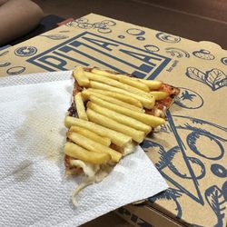Mac Doner - Fires topped pizza
