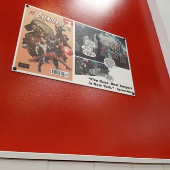 Five Guys - spider man never lies - Burgers Near Me - Richmond, British Columbia Five Guys - spider man never lies - Burgers Near Me - Richmond, British Columbia