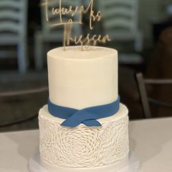 Crumbles - Thiessen Bridal Shower cake