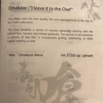 壽司喰 - menu 2022 - Japanese Near Me - Hong Kong, HK
