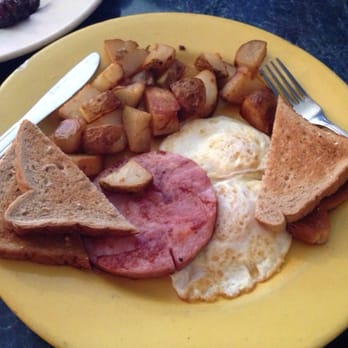 Starliner Diner - 3 eggs, potatoes, ham, and wheat toast! - Cuban Near Me - Hilliard, Ohio Starliner Diner - 3 eggs, potatoes, ham, and wheat toast! - Cuban Near Me - Hilliard, Ohio