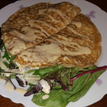 Around the World Cafe Bakery - Crab and Brie crepe....very flavorful and perfect for a Sunday morning brunch. - Cafes Near Me - Indialantic, Florida Around the World Cafe Bakery - Crab and Brie crepe....very flavorful and perfect for a Sunday morning brunch. - Cafes Near Me - Indialantic, Florida