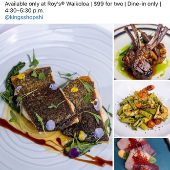 Roy's Waikoloa - Hawaiian Near Me - Waikoloa, Hawaii