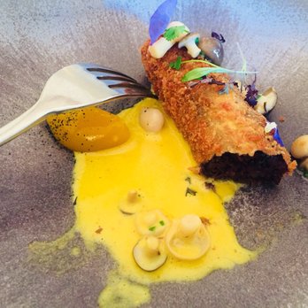 John's House Restaurant - Black pudding starter - Modern European Near Me - Loughborough, LEC