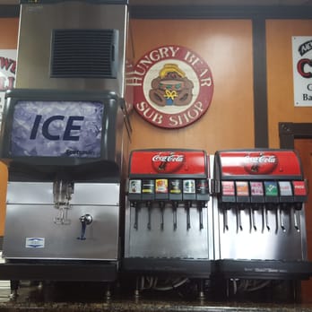 Hungry Bear Sub Shop - The soda machines. They have the good, crunchy kind of ice. - Sandwiches Near Me - Miami, Florida