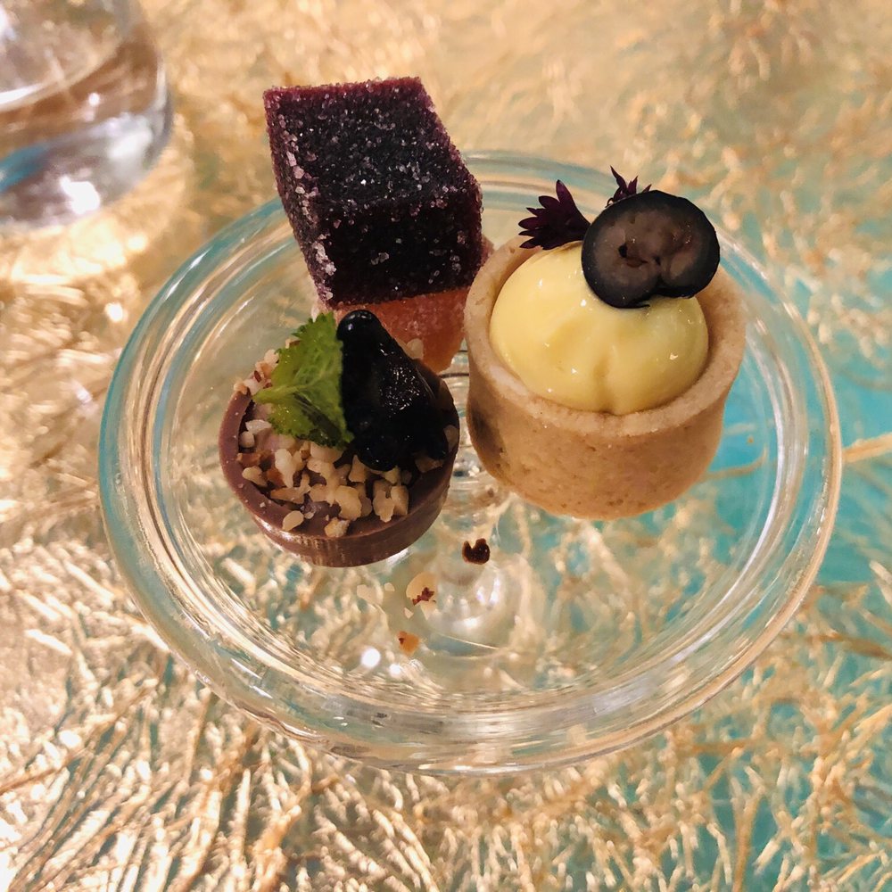 Hostaria Bibendum - Dessert gifted by chef. - Italian Near Me - Florence, FI Hostaria Bibendum - Dessert gifted by chef. - Italian Near Me - Florence, FI