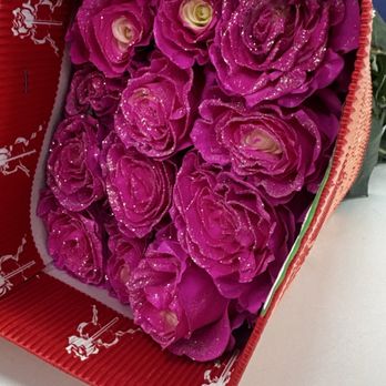 Rouge Rose - Glitter pink - Florists Near Me - Glendale, California Rouge Rose - Glitter pink - Florists Near Me - Glendale, California